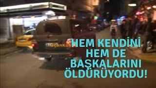 Bestemsu Özdemir'in Trafik Terörü! Az Daha Valeyi Eziyordu!