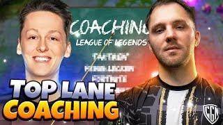 TOP LANE COACHING MIT TOLKIN! | League of Legends