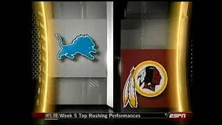 2007   Lions  at  Redskins   Week 5