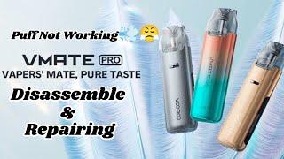 Voopoo Vthru/Vmate Pro Disassembling And Puff Repairing By Kaashge