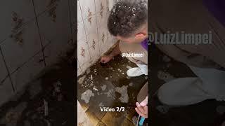 LIMPEI EAE!? Apartamento Pesadão EP3 #cleaning #limpeza #clean #oddlysatisfying #asmr #faxina
