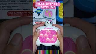 【ASMR】Hello Kitty Pop It Toy | Level Four | 4 #popit #fidget #shorts #asmrsounds #asmr #toys #sanrio