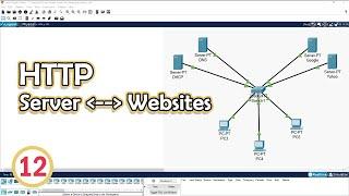 Simulate HTTP Server #12 || cisco packet tracer