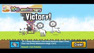 How to complete easy Part 2 of the 10 Years missions - The Battle Cats