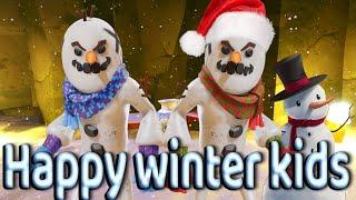 SNOWMAN CLOWN NEIGHBOR PLAYS MATCHES ON WINTER UPDATE (SECRET NEIGHBOR)