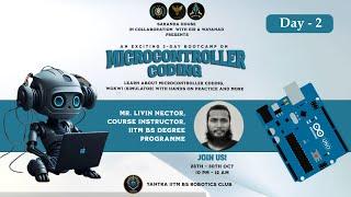 Microcontroller Coding | 3 Days Bootcamp | Day 2