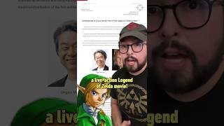 Nintendo and Sony are officially making a Legend of Zelda LIVE-ACTION movie! #nintendo #zelda #movie