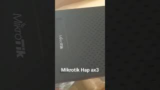 Mikrotik Hap ax3 5ports giga.