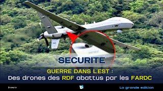 EN LIVE: LES DRONES DU RWANDA ABATTUS PAR LES FARDC