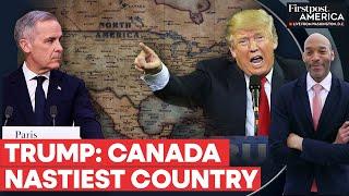 Trump Labels Canada "One of the Nastiest Countries" as Trade War Escalates | Firstpost America |N18G