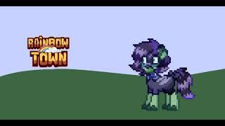 Pony Town | a mystery Custom server: Rainbow﻿ town?! | Haha -!