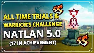 ALL 38 TIME TRIALS & WARRIOR'S CHALLENGE NATLAN 5.0 GUIDE | Genshin Impact 5.0