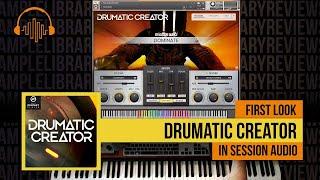 First Look: Drumatic Creator by In Session Audio