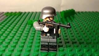 Lego Тест с немецкими солдатами / Lego WW2 Test with German soldiers