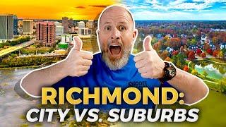 CITY VS SUBURBS In Richmond VA: Pros & Cons Of Living In Greater Richmond Area! | Richmond VA Living