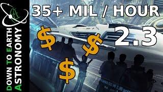 35+ MIL/HOUR ELITE DANGEROUS 2.3 | PASSENGER MISSION IN QUINCE