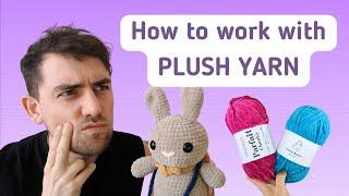 Crochet tips for Plush Yarn Amigurumi | How to improve your plush yarn amigurumi dolls 