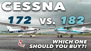 Cessna 172 VS. Cessna 182: Which one is better for YOU?!   |   In-depth review