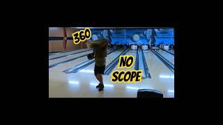 No Scope 360 Bowling Strike!  #gobowling