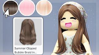 HURRY! FREE HAIR ON ROBLOX make now!