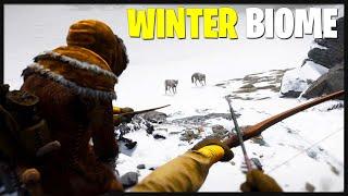 Exploring the WINTER BIOME BEFORE RELEASE! (Icarus Survival Gameplay)