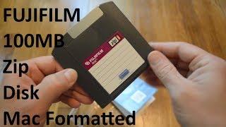 Unboxing Fujifilm 100MB Zip Disk (Mac Formatted)