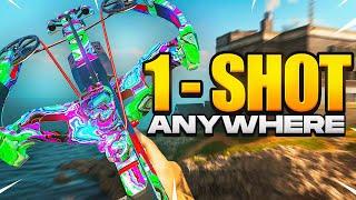 The BEST SNIPER in Warzone… if you’re skilled [1 Shot Crossbow Class Setup]