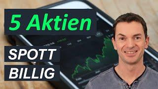 5 extrem billige Aktien (KGV unter 10) So würde ich 1.000 Euro investieren