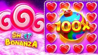 ЗАНОС НА 100Х В БОНАНЗЕ SWEET BONANZA 100! ЛУЧШАЯ НОВИНКА! ALL IN И ЗАНОСЫ НЕДЕЛИ ОНЛАЙН