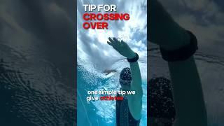 Tip to not cross over your centre line when swimming #nvdmcoaching #swimming #triathlete #ironman