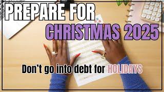 How to start saving for Christmas 2025 NOW