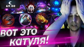 Самая тяжёлая игра против супер агрессивных врагов | Убийца Нубов на физ.Инвокере | Дота 2 патч 7.29