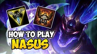 How to Play NASUS TOP for Beginners | NASUS Guide Season 10 | League of Legends