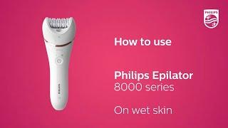 Philips Epilator Series 8000 offers powerful yet gentle epilation