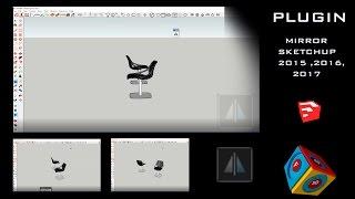 plugin para hacer  espejo o mirror en sketchup