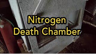 Using inert gas for killing poultry and DIY gas chamber considerations