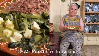 Receta Fácil, Receta Económica, Queso Con Chile y Rajas De Mi Rancho A Tu Cocina