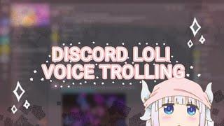 [Discord] Loli Voice Trolling in Dating Servers!