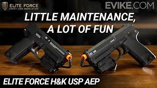 Little Maintenance, But A Lot of FUN - Elite Force H&K USP AEP - Evike.com Exclusive