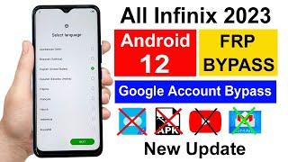 Infinix Google Lock Bypass | Android 12 | Infinix Frp Bypass Latest Security | Without Pc | 2023 |