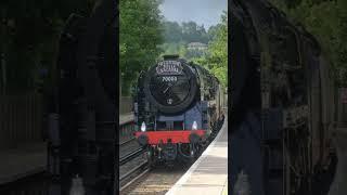 70000 Britannia powers through Woldingham - 23.05.25