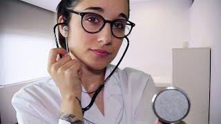 [ASMR] Dr. Maya does a quick check-up on your health | Medical Roleplay (Part 1)