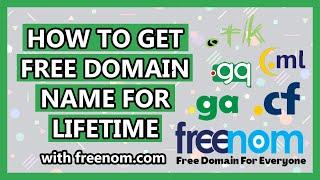 How To Get Free Domain Name For Lifetime With Freenom.com | .tk/.gq/.ml/.ga/.cf | Tech Era LK | 2021