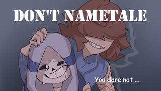 Don't NameTale【 Undertale Comic Dub 】