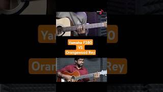 Orangewood Rey Mahogany VS Yamaha F280 | Comparison | Which One Is Best #shorts #guitar