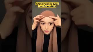 Tutorial Pashmina Ala Bunda Lesti Terbaru 2023 #hijabtutorial