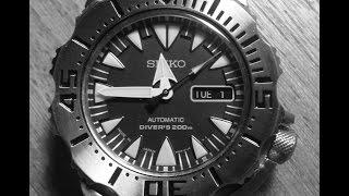 Seiko Black Monster Review - SRP307J1