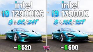 i9 12900KS vs i9 13900K - Test in 9 Games