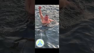 Йорданські купання в водоймі парку ім.Б.Хмельницького. Epiphany bathing in Ukraine. 2025