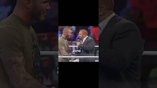 Triple H & Randy Orton Then Vs Now | Edit #shorts #wwe #randyorton